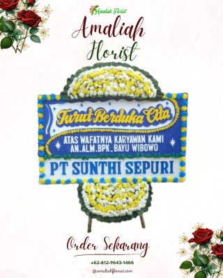 Papan Bunga Duka di Krayan Timur